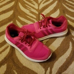 ADIDAS // pink & burgundy cloudfoam ortholite